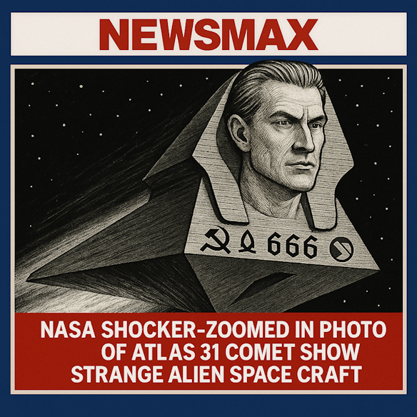 NASA Shocker - Comet Atlas 3I Photos Show Alien Space Craft