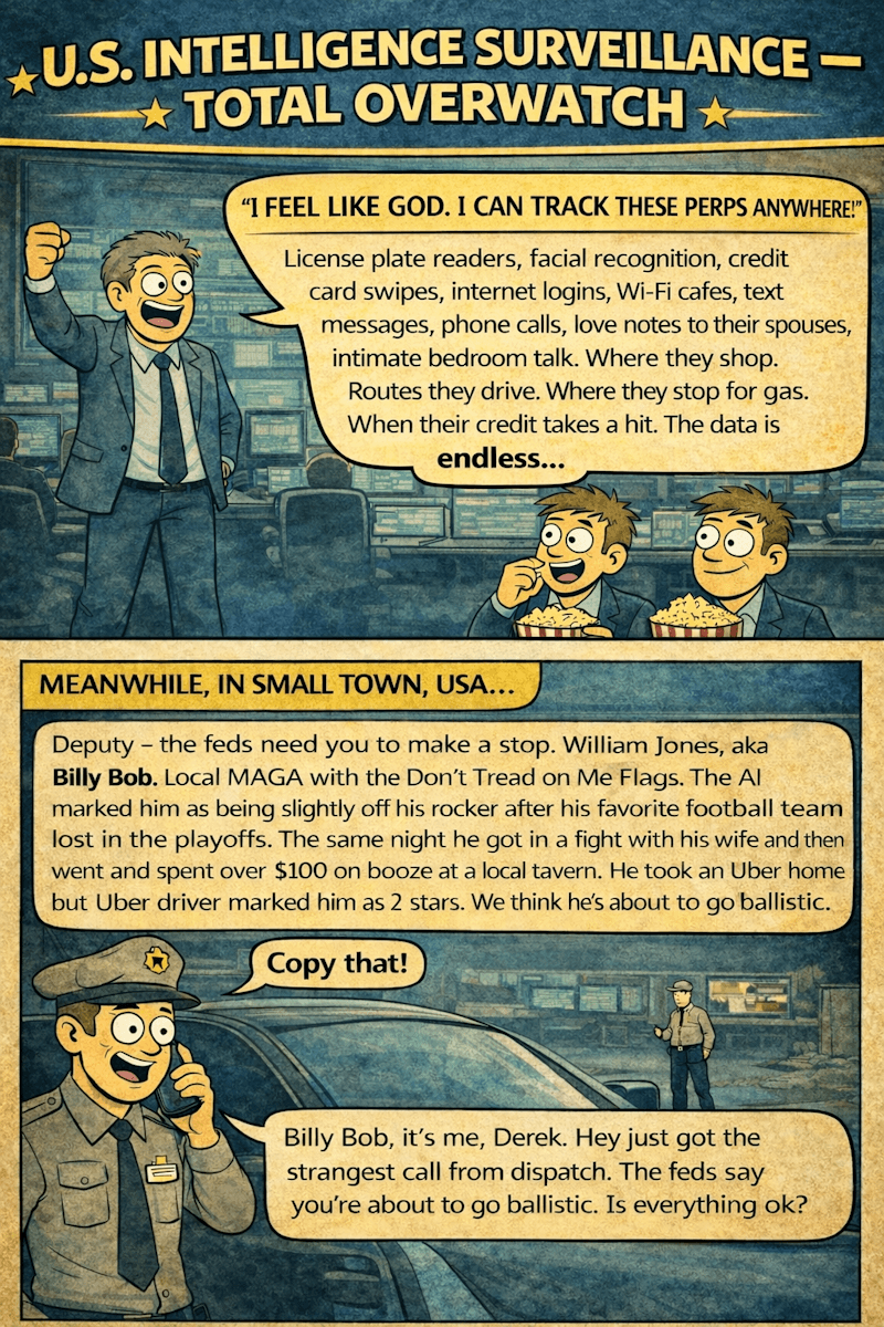 AI Predictive Policing Horrors Unleashed in Small Town, USA