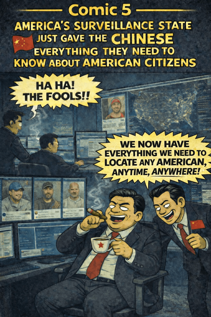 America's Surveillance State Just Gave the Chinese Everything They Need to Know About American Citizens