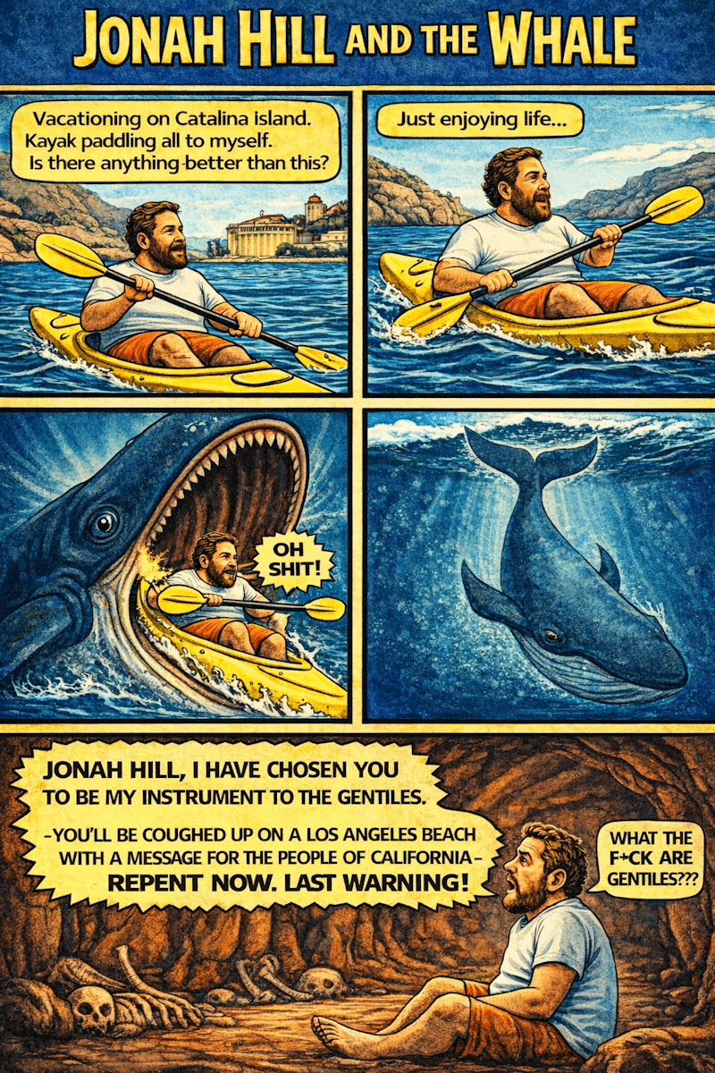 Jonah and the Whale - A Satire