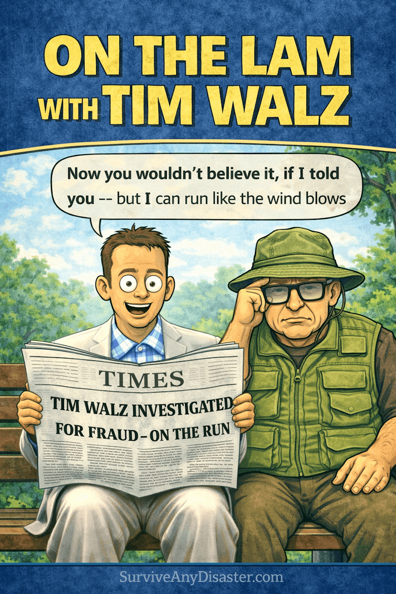 On the Lam with Tim Walz and Forrest Gump